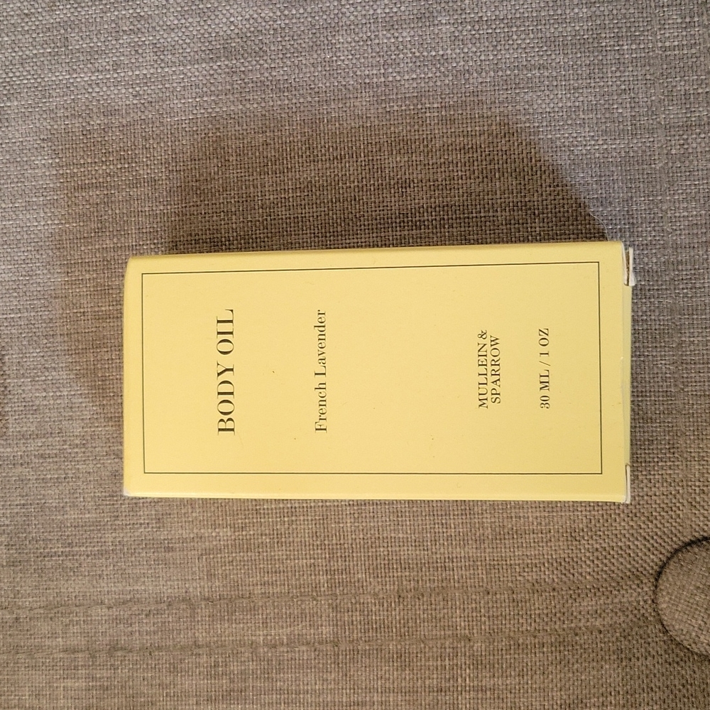 Mullein & sparrow body oil